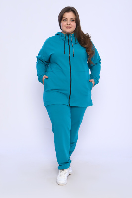 Костюм 36664 бирюза